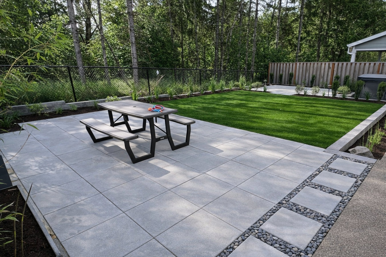 Concrete patio construction in Upland, CA